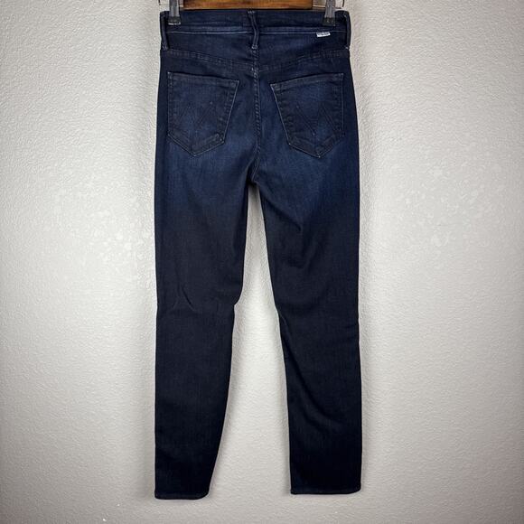 Mother Jeans The Mid Rise Dazzler Ankle Size 25 Now or Never Dark Wash Stretch - Picture 4 of 9